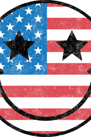 Retro American Smiley