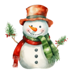 sublimation transfer snowman-5